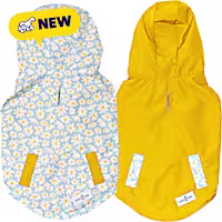 Lucy & Co. Simply Splendid Reversible Dog Raincoat
