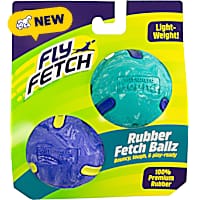 Outward Hound FlyFetch Rubber Fetch Ballz 2.6" Dog Toy