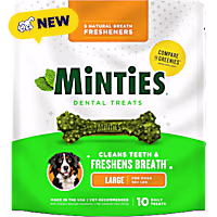 Minties Dental Large Bone Dog Treats