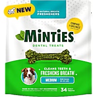 Minties Dental Medium Bone Dog Treats