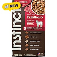 Instinct Peak Boost Grain Free High-Protein Recipe with Real Beef Dog Food