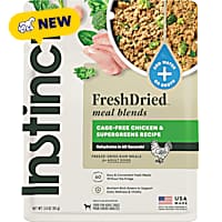 Instinct FreshDried Meal Blends Chicken & SuperGreens Blend Dog Food