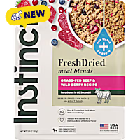 Instinct FreshDried Meal Blends Beef & Wild Berries Blend Dog Food