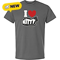 Zanden I Heart Kitty Tee