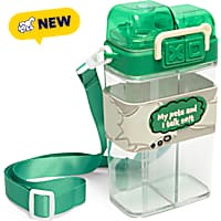 Petco Talk Sh!t Squared Two-Sided Dual Water Bottle