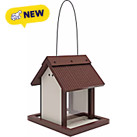 New Age Pet ECOFLEX Feathered Friends Beak Bistro Bird Feeder