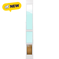 High Tech Pet DuraFlex Low-E Patio Door Tall Height Pet Opening
