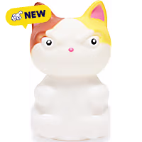 Petco Squeeze Head Cat Squish Toy