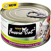 Fussie Cat Premium Tuna With Chicken Cat Food