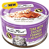 Fussie Cat Premium Tuna w/Chicken in Goat Milk Cat Food