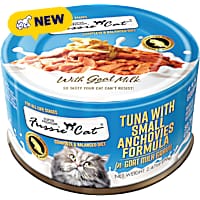 Fussie Cat Premium Tuna w/Small Anchovies in Goat Milk Cat Food