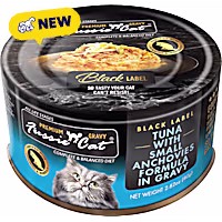 Fussie Cat Premium Tuna w/Small Anchovies in Gravy Cat Food