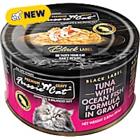 Fussie Cat Premium Tuna w/Oceanfish in Gravy Cat Food