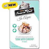 Fussie Cat Premium Tuna w/Shrimp in Aspic Cat Food