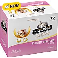 Fussie Cat Premium Chicken w/Tuna in Gravy Cat Food