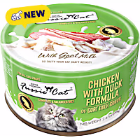Fussie Cat Super Premium Chicken w/Duck in Goat Milk Cat Food