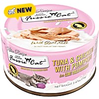 Fussie Cat Mousse Tuna & Chicken w/ Pumpkin in Goat Milk Mousse Kitten Food