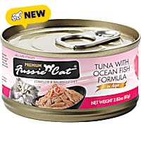 Fussie Cat Premium Tuna with Ocean Fish Formula in Aspic Cat Food