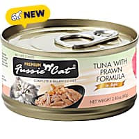 Fussie Cat Premium Tuna with Prawns Formula in Aspic Cat Food