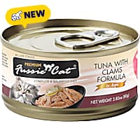 Fussie Cat Premium Tuna with Clams Formula in Aspic Cat Food