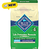 Blue Buffalo Life Protection Formula with Lamb and Potatoes Natural Grain Free Adult Dry Dog Food