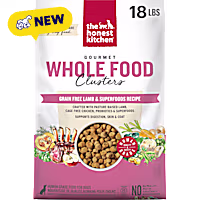 The Honest Kitchen Gourmet Whole Food Clusters Grain Free Lamb & Superfoods Recipe Dog Food
