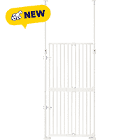 UniPaws 57" H Auto Closing Safety Gate Fits Narrow Opening for Dogs