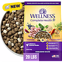 Wellness Complete Health+ Chicken & Oatmeal Recipe with Freeze-Dried Wellbites Adult Dry Dog Food