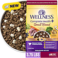 Wellness Complete Health+ Small Breed Turkey & Oatmeal Recipe with Freeze-Dried Wellbites Adult Dry Dog Food