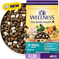 Wellness Complete Health+ Whitefish & Sweet Potato Recipe with Freeze-Dried Wellbites Adult Dry Dog Food
