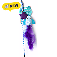 Quirky Kitty Catnip with Manta Ray Cooling Wand Cat Toys