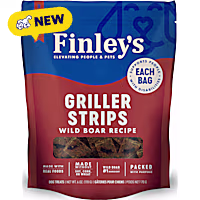 Finley's Griller Strips Wild Boar Dog Treats