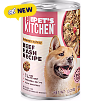 Your Pet's Kitchen  Made in The USA with Real Beef Hash Recipe Wet Dog Food