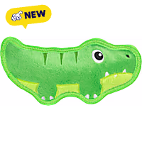Outward Hound Aligator Green Tough Skinz Durable Squeaky Dog Toys
