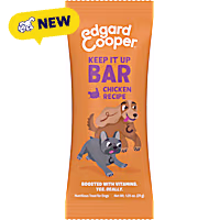 Edgard & Cooper Keep It Up Bar, Nutritious Bar Boosted with Vitamins, Chicken Recipe Treat for Dogs