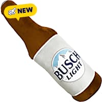 Anheuser Busch Light Plush Bottle Dog Toy