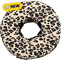 COMFURT COLLAR Cheetah Stuffed Not Inflatable Dog & Cat Recovery Collar