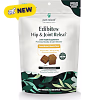 Pet Releaf Hip & Joint Peanut Butter & Banana Edibites for Medium & Large Dogs