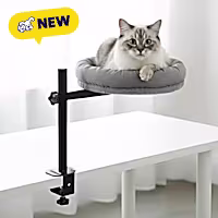 PawsPik Adjustable 360 Desk Cotton Cat Nest Bed