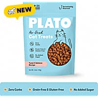 Plato Pet Air Dried Tuna & Salmon Cat Treats