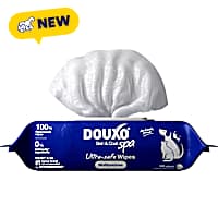 Douxo SPA Multi-Purpose for Coat and Paws, Skin-Friendly Formula Dog & Cat Wipes