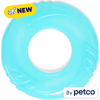 Leaps & Bounds Blue Glow in the Dark Disc Flyer Dog Toy