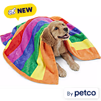 EveryYay Pride Rainbow Pet Throw