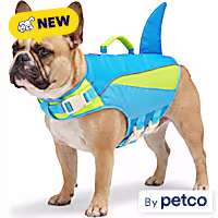 YOULY Dog Flotation Vest with Shark Fin