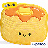 Leaps & Bounds Pancakes Tough Plush Dog Toy