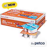 WholeHearted Grain-Free Chicken & Grain-Free Salmon Pleasing Pate Split Cup Cat Food Variety Pack