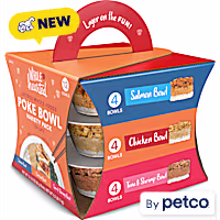 WholeHearted Poke Bowl Food for Cats Variety Pack