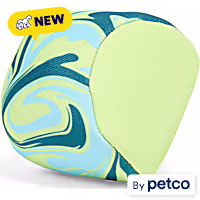 Leaps & Bounds Green Floating Skip Ball Dog Toy