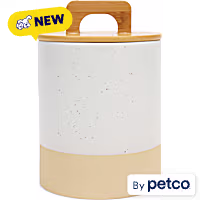 EveryYay Speckled White Treat Jar