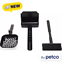 So Phresh Brush and Pan Set 3-in-1 Scoop Cat Litter Box